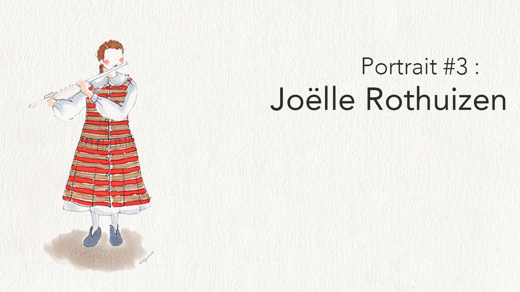 Portrait # 3 Joëlle Rothuizen, illustratrice